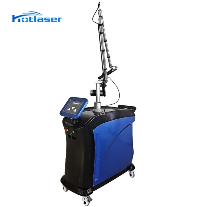 Newest 2000W Pulse Width 600PS Picolaser Beauty Machine Factory Sell Vertical Picosecond Laser 755nm Device