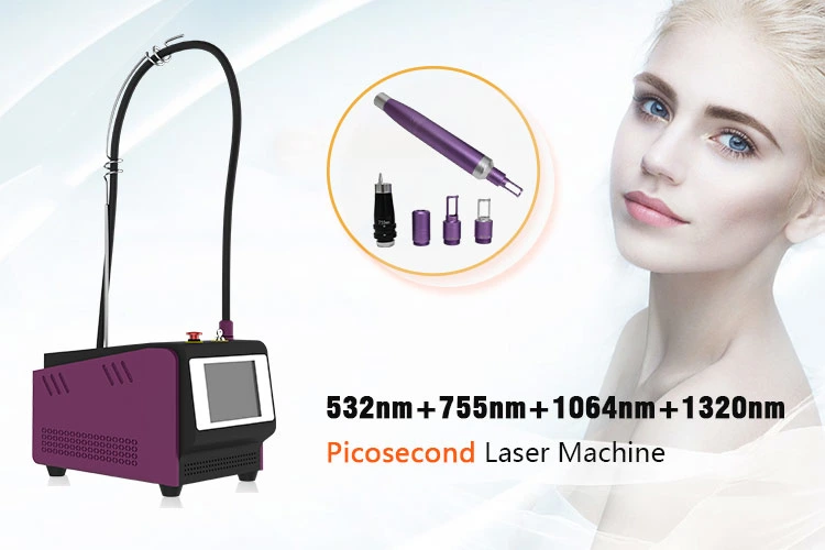 Picosecond Laser Q Switched ND YAG Laser Tattoo Removal Speckle Removal Pico Laser Tattoo Removal Eyebrow Line Beauty Device