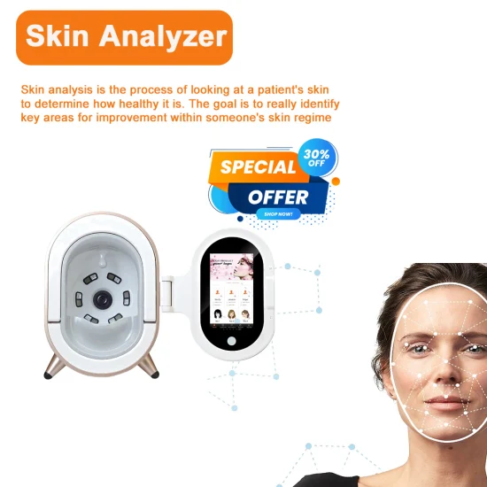 Machine d'analyse Visia 7 de visage d'analyseur de peau faciale de scanner de miroir