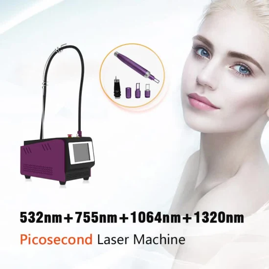 Picoseconde Laser Q Commuté ND YAG Laser Détatouage Détatouage Détatouage Pico Laser Détatouage Ligne De Sourcil Beauté Dispositif