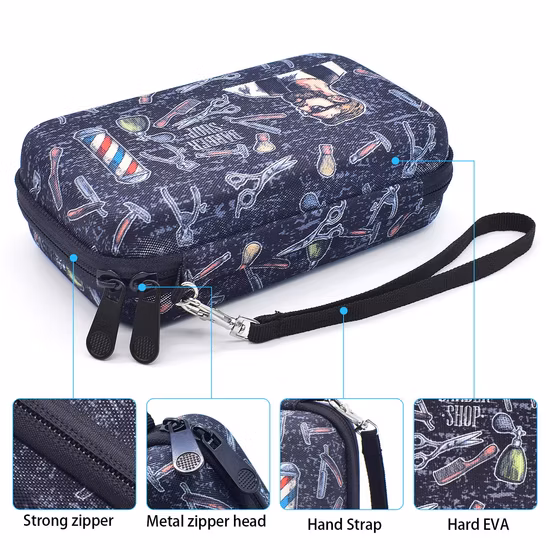 Étui de transport rigide compatible avec le kit de suppression des étiquettes de peau et des taupes, sac de rangement pour équipement de beauté