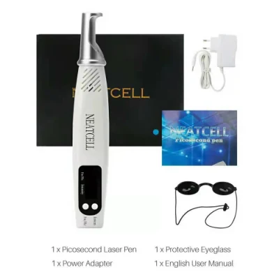 Stylo laser picoseconde à usage domestique pour le détatouage Enlèvement des taches solaires Enlèvement des taupes