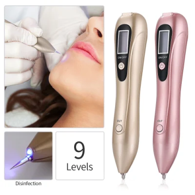 Rechargeable LCD Plasma Pen Mole Remover Machine Visage Outil De Soins De La Peau Verrue Tatouage Taches De Rousseur Taches Sombres Thérapie Au Laser Penrechargeable LCD Plasma Pen Taupe