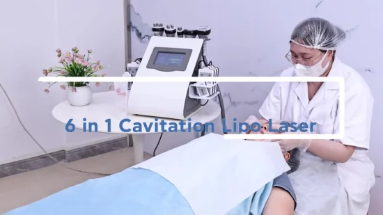 Équipement de beauté en gros 6 en 1 40K perte de poids corps de liposuccion laser à cavitation ultrasonique amincissant la machine